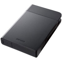 バッファロー 防雨・防塵・耐衝撃・自動暗号化機能搭載 ポータブルHDD 1TB HD-PZF1.0U3-BKA 1台（直送品）