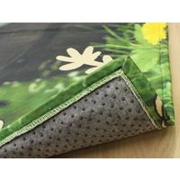 イケヒコ デジタルプリント マイクロ短毛 ウォッシャブル 『ぶた』 ラグ 約900×1300mm 1枚（直送品）