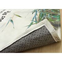 イケヒコ デジタルプリント マイクロ短毛 ウォッシャブル 『ぱんだ』 ラグ 約900×1300mm 1枚（直送品）