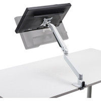 サンワサプライ 高耐荷重水平垂直多関節液晶モニタアーム ホワイト CR-LA1304W 1台（直送品）