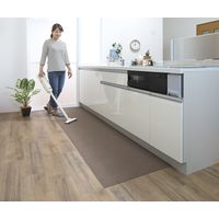 サンコー キッチンマット60×240cm ブラウン KG-06 1枚