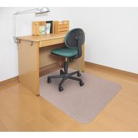 サンコー デスク足元マット ベージュ KI-63 1枚