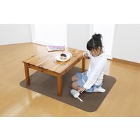 サンコー デスク足元マット ブラウン KL-10 1枚