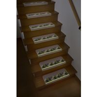 サンコー 足元見やすい階段マット リーフ ライトベージュ KO-49 1セット