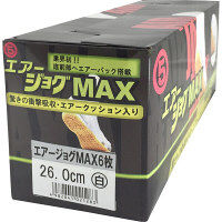 地下足袋・祭り足袋 エアージョグMAX 白 29.0cm 6枚コハゼ（甲馳） 丸五（マルゴ）（直送品）