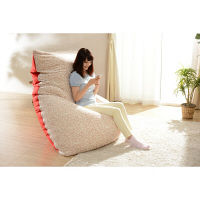 セルタン 人をだめにするソファ和楽の葵PREMIO XL 幅1950×奥行990×高さ350mmオカメ柄 A860a-641RED/623OKM 1台（直送品）