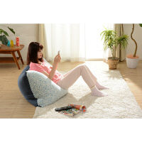 セルタン 人をだめにするソファ和楽の葵PREMIO M 幅1060×奥行880×高さ280mm セキセイ柄 A862a-626DBL/624SKS（直送品）