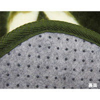 萩原 ホットカーペットカバー バルモ 幅2250×奥行2250mm グリーン 240599331 1枚（直送品）