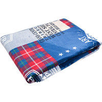 萩原 ホットカーペットカバー エクスプローラー 幅2000×奥行2500mm ブルー 240608915 1枚（直送品）