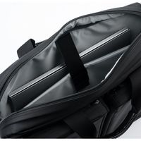 サンワダイレクト 軽量ビジネスバッグ（超撥水・2WAY・A4収納対応） 200-BAG122BK 1個（直送品）