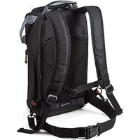 サンワダイレクト カメラバッグ リュック（ワンショルダー対応・一眼レフ対応・三脚ホルダー） 200-BAGBP003BK 1個（直送品）