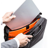 サンワダイレクト ビジネスリュック（2WAY・撥水素材CORDURA使用・止水ファスナー・ビジネスバッグ） 200-BAGBP016BK 1個（直送品）