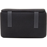 サンワダイレクト インナーカメラバッグ（ソフトクッションボックス・ワイドサイズ・ブラック） 200-BG019LBK 1個（直送品）