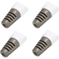 サンワダイレクト ケーブル保護カバー（断線防止・iPhone・USBケーブル・ケーブルプロテクター） 200-CA024GY 1個（直送品）