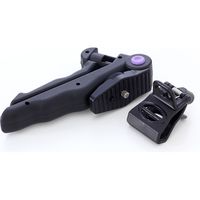 サンワダイレクト iPhone・スマホ三脚スタンド（ビデオカメラ手持ちクリップ・自撮り対応） 200-CAM020N 1個（直送品）