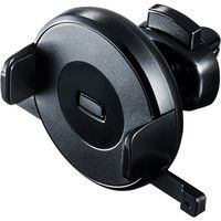 サンワダイレクト iPhone XS/XS Max/XR対応スマートフォン車載ホルダー 200-CAR048 1個（直送品）