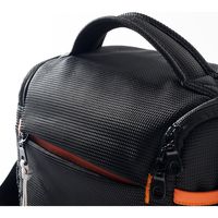 サンワダイレクト カメラポーチ（一眼レフ・ショルダー・ベルトループ内蔵・レンズ収納） 200-DGBG008BK 1個（直送品）