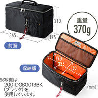 サンワダイレクト カメラインナーバッグ 200-DGBG014NV 1個（直送品）