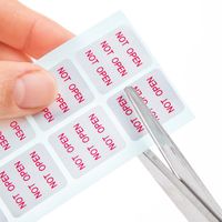 サンワダイレクト セキュリティシール（封印シール・使用禁止用・非転写・USBポート・100枚） 200-SL007 1個（直送品）