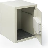 サンワダイレクト 電子金庫（マイナンバー・セキュリティ-対策・家庭用・テンキー・鍵式・壁掛け対応・中棚付き・43リットル） 200-SL045 1個（直送品）