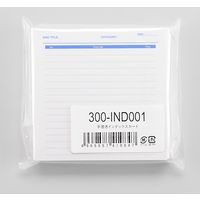 サンワダイレクト CD・DVD インデックスカード（手書き用・つやなし・100枚入） 300-IND001 1個（直送品）