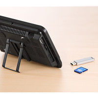 サンワダイレクト 防犯カメラ＆モニターセット（ワイヤレス・2台カメラセット・SDカード＆USBメモリ録画対応） 400-CAM035-2 1個（直送品）