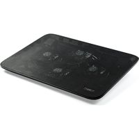 サンワダイレクト ノートパソコンクーラー（冷却台・静音・15.6インチ対応・4ファン・USB給電・スタンド付き） 400-CLN026 1個（直送品）