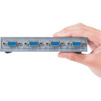 サンワダイレクト ディスプレイ切替器（VGA切替器・ミニD-sub15ピン・4台用） 400-SW025 1個（直送品）