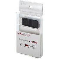 サンワダイレクト DisplayPort-HDMI変換アダプター 500-KC019DPPH 1個（直送品）