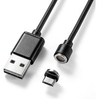 USBケーブル　両面USB-A（オス）MicroB（オス）　1m　500-USB060　サンワサプライ　1本（直送品）