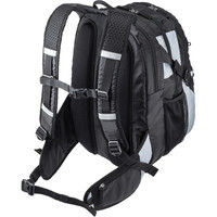 サンワダイレクト サイクリングバッグ（大容量・32リットル・3Dメッシュベルト・軽量・自転車通学通勤） 800-BYBP001 1個（直送品）