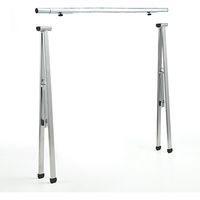 サンワダイレクト ロードバイクスタンド（自転車スタンド・サドル引っ掛け式・5台用） 800-BYST5 1個（直送品）