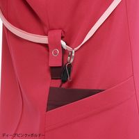 ナガイレーベン 女子スクラブ ネイビー+ターコイズ LL RF-5192 1枚　スクラブ　レディース　ナース