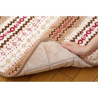 イケヒコ ゆったりーな 省スペース こたつ薄掛け布団単品 ノーデル 幅2800×奥行3200mm アイボリー  1枚（直送品）