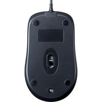 有線マウス　3ボタン　中型サイズ　ブルーLED　MA-BL138BK　サンワサプライ　1個