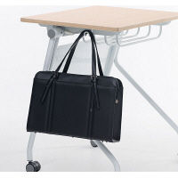 サンワサプライ フォールディングデスク 幅650×奥行500×高さ700mm 薄い木目 FLD-6550BRN 1台（直送品）