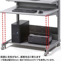 サンワサプライ スマートラック 幅900×奥行700×高さ1540mm グレー RAC-275 1台（直送品）