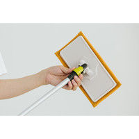 山崎産業 フロアラボ ワックスワイパー 本体 モップタイプ 1箱（3本） 4903180182282（直送品）