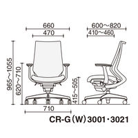 【組立設置込】コクヨ デュオラ ハイバック T型肘 ランバーサポート無 樹脂脚ホワイト メッシュ カーペット用 ホワイト×ダークグレージュ 1脚（直送品）