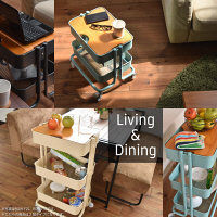 B.Bファニシング ROSSINI メッシュバスケットワゴン 3段 アラベスク柄 幅450×奥行365×高さ780mm ピンク 1台（直送品）