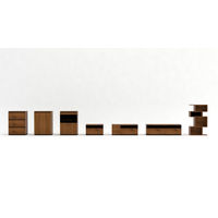 エイ・アイ・エス コンテンポルド AVボード 幅1200×奥行395×高さ364mm ブラウン CTPD-07 BR 1台（直送品）