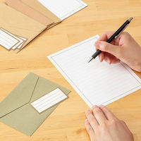 包む レターセット ノスタルジックカラーGO 0-080-0 3セット