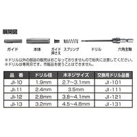 ビッグマン 丁番下穴ドリル3.2mm JI-13 JI-13（直送品）