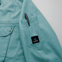 アイトス HERO’S UNIFORM 長袖ジャンパー ターコイズ SS 60730-027-SS（直送品）