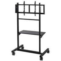 サンワサプライ 52型～84型対応液晶・プラズマディスプレイスタンド CR-PL15N 1台（直送品）