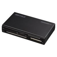 バッファロー カードリーダー BSCR500U3BK USB3.0 マルチカードリーダー ハイエンドモデル（直送品）