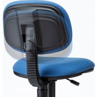 サンワサプライ エコロジーチェア ブルー SNC-E10BL 1脚（直送品）