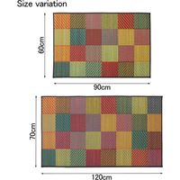 イケヒコ 純国産 い草玄関マット 『Fビビアン』 裏ウレタン 幅600×奥行900mm グリーン 1080420124604 1枚（直送品）