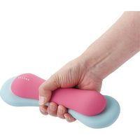 ダンベル スリムタイプ 0.5ｋｇ 筋トレ 1個入り ウォーキング ピンク エクリアスポーツ HCF-DBS05PN エレコム 1個