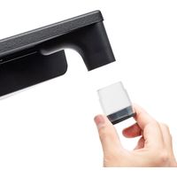 サンワサプライ USBハブ・引出し付机上ラック MR-LC805BK 1個（直送品）